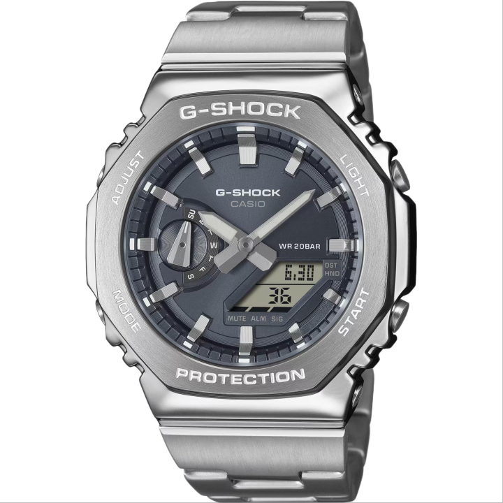 CASIO CASIO 2100 Collection 200m Waterproof Quartz Movement Stainless Steel Strap Watch Men's Watches