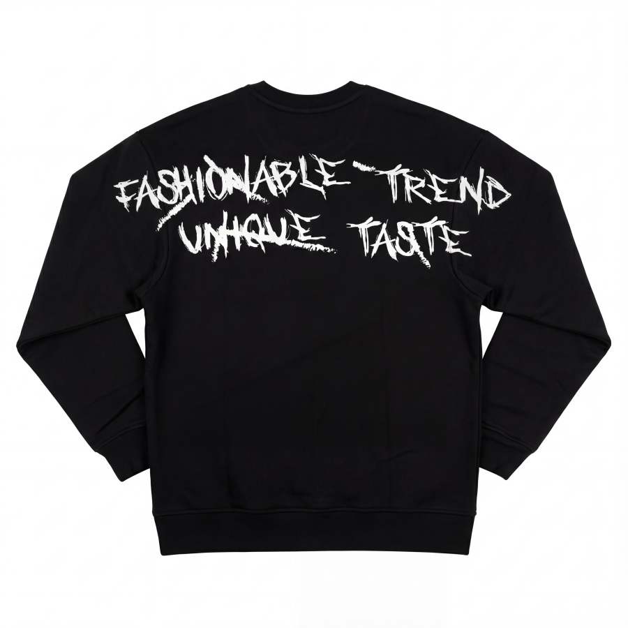 Adidas Adidas LABEL Fantasy Fleece Lined Letter Incomparable Arts Handcrafted Print Hip Hop Street Style Casual Crew Neck