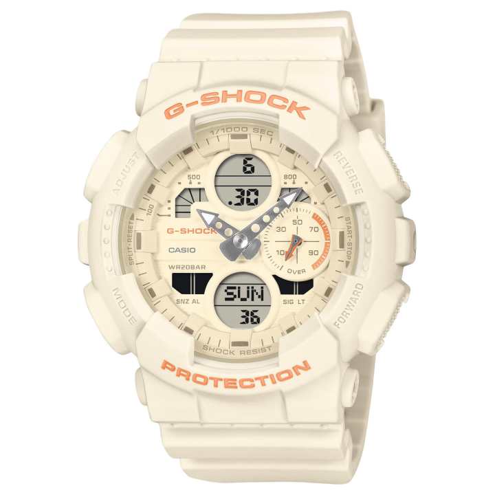 CASIO CASIO DIGITAL Quartz Movement Resin Strap Watch Women's Watch Yellow Watch Dial