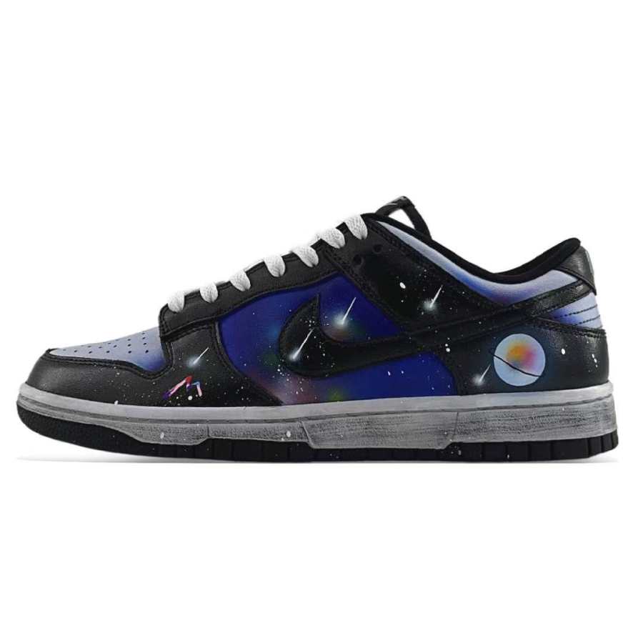 Nike Nike Dunk Galaxy Abrasion Resistant Abrasion Resistant Low top Skateboard Shoes Unisex