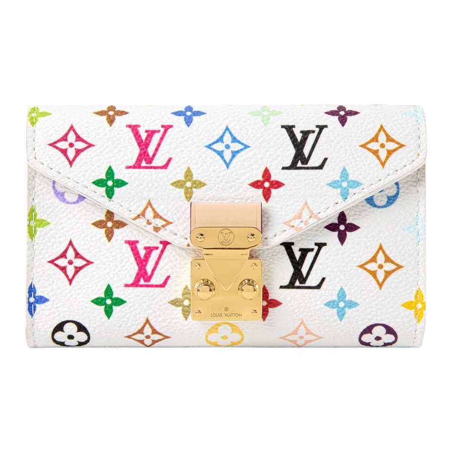 LOUIS VUITTON Takashi Murakami Collaboration Monogram Canvas Fanny Pack Women's White