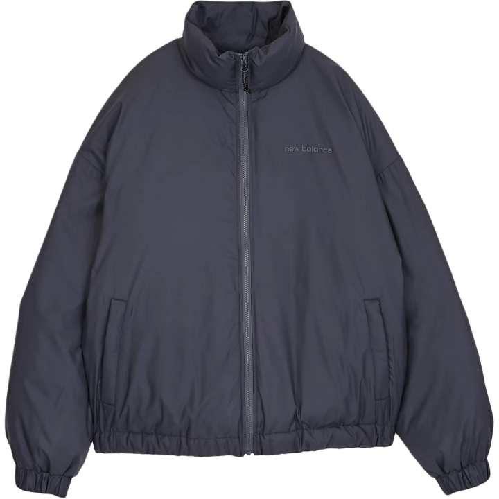 New Balance New Balance Down Jackets Men's Graphite Stand Collar Moderate Down Jacket