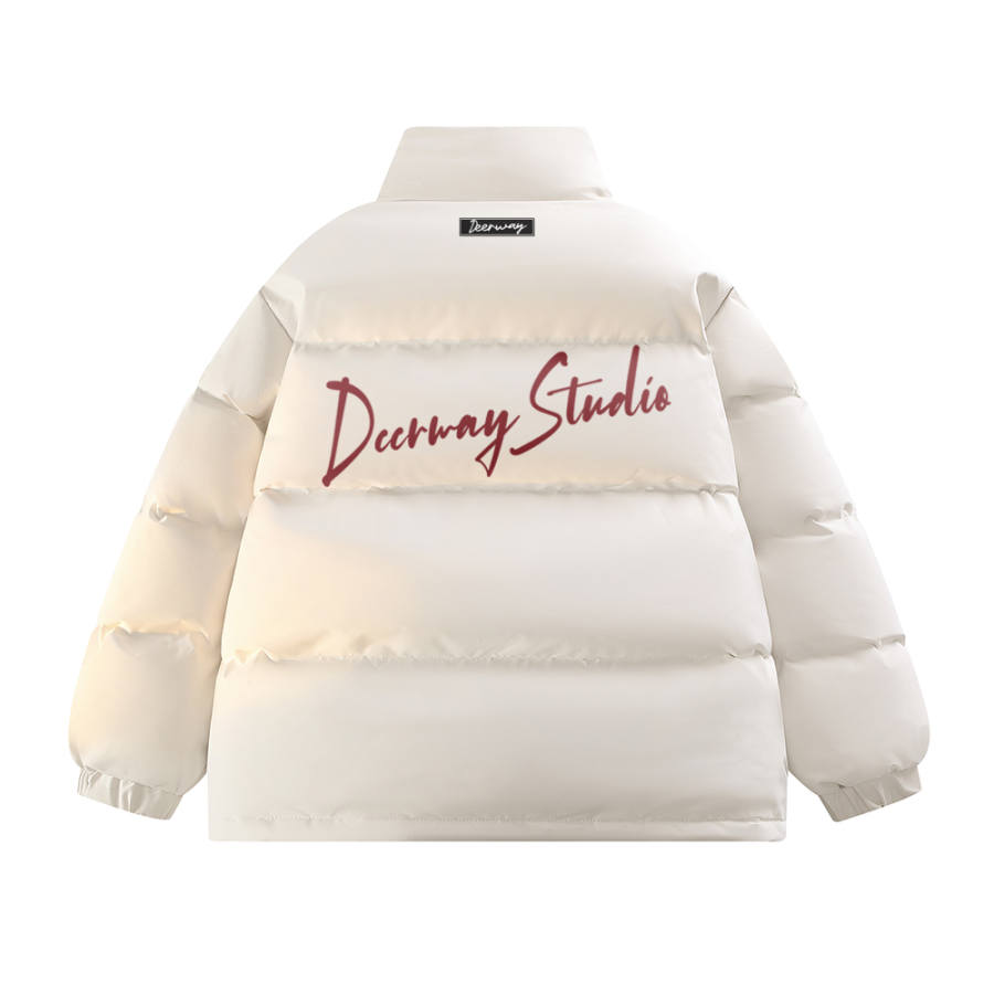 DEERWAY DEERWAY Down Jackets Unisex Stand Collar Thickened Puffer Jacket