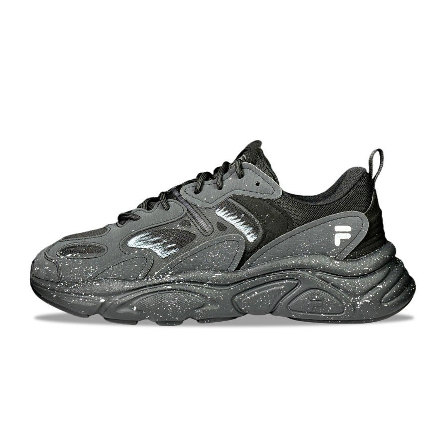 FILA Mars 2 YDCC Ordered Code Textile, TPU Cushioning, Wear Resistant Low top Casual Shoes Men's Black