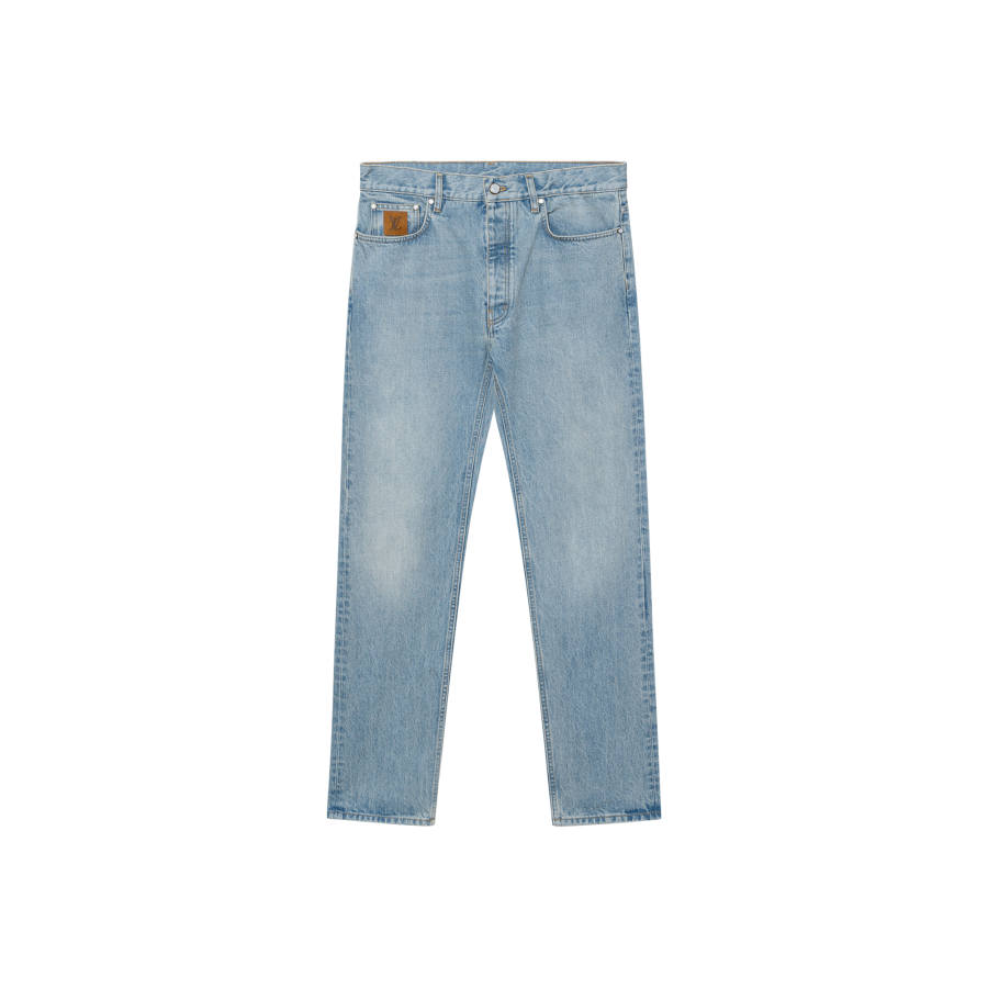LOUIS VUITTON SS25 Jeans Slim Fit Men's Blue