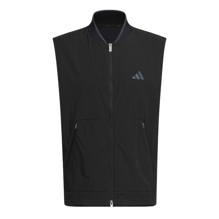 Adidas Adidas Golf Clothing Men's Black V Neck Moderate