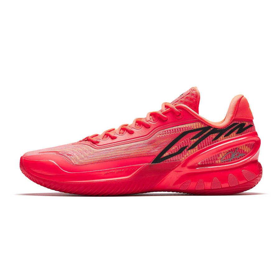 Anta Zap 3 Low top Basketball Shoes Men's Red Black