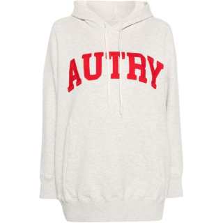 AUTRY Logo embroidered Mélange Hoodie