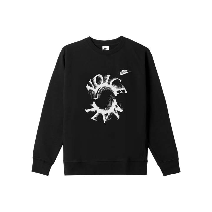 Nike Nike Sweatshirts Men's Black Crew Neck Moderate