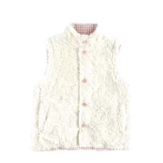 MOUT RECON TAILOR Vests Women's White Lapel Moderate Knitted Fabric