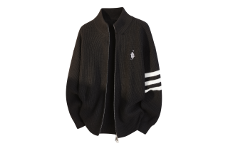 LONSDALE Sweaters Unisex Half Turtleneck Moderate Cardigan