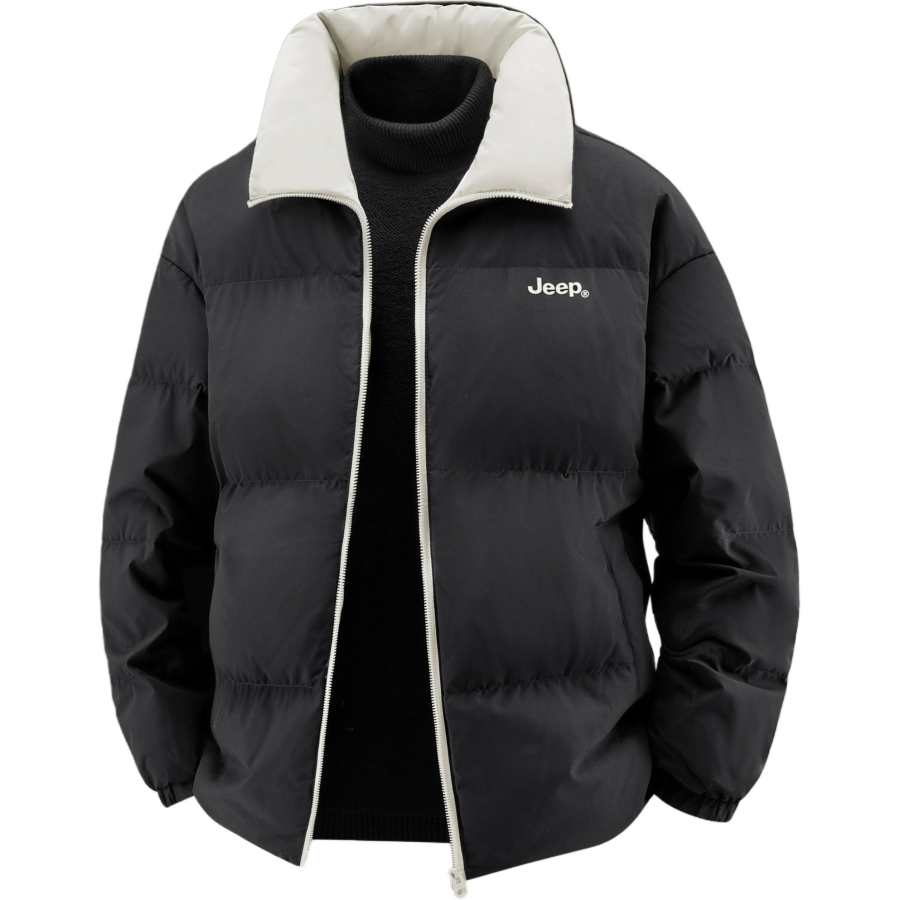 Jeep Jeep Down Jackets Unisex Stand Collar Moderate