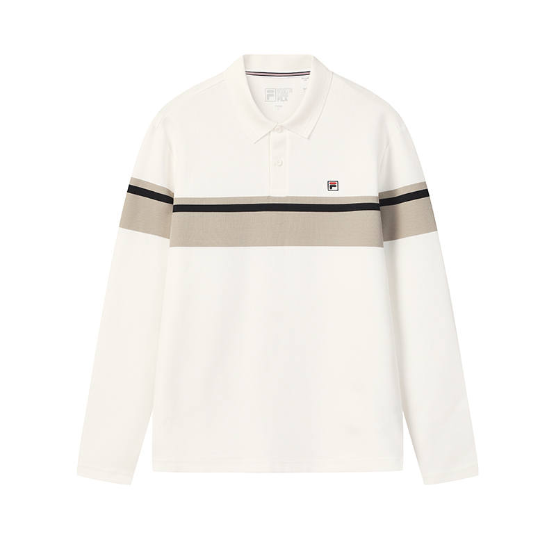 FILA Heritage Polo Shirt Men's Cloud White