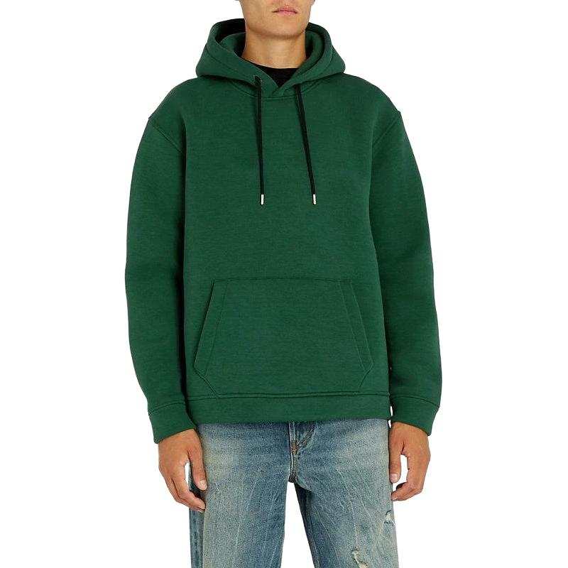 DIESEL Sweatshirts Unisex Green Hooded Non Detachable Moderate