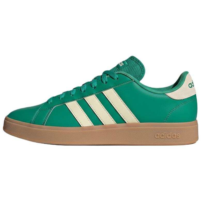 Adidas Adidas Grand Court Base 2.0 Comfortable Skateboard Shoes Men's Green