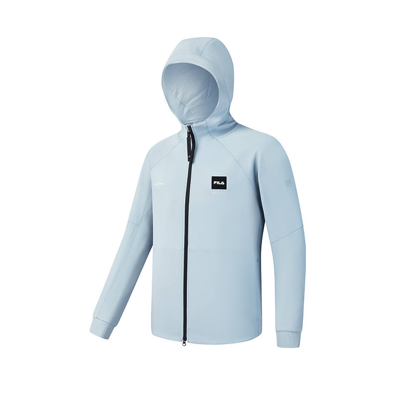 FILA Fitness Jacket Men's Lin Gray Blue
