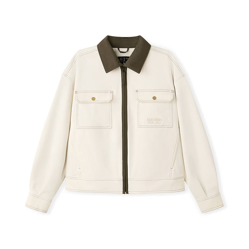 Skechers Jackets Women's Gardenia/01B4 Lapel Moderate Other