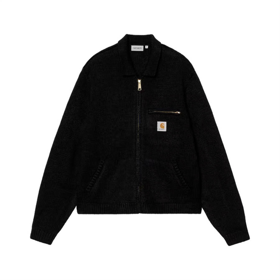 Carhartt WIP Jackets Men's Black Lapel Moderate