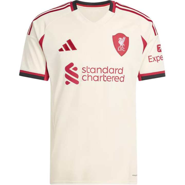 Adidas Adidas Liverpool SS25 Soccer Jersey Men's Ecru