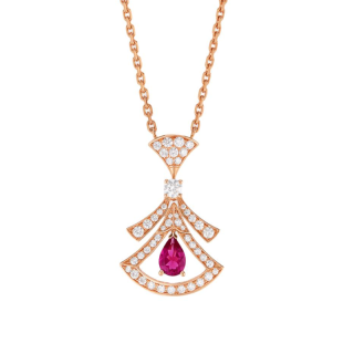 BVLGARI Divas'Dream Necklaces Unisex Rose Gold