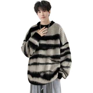 MONTVOO Knitwear Unisex Crew Neck Thickened Other