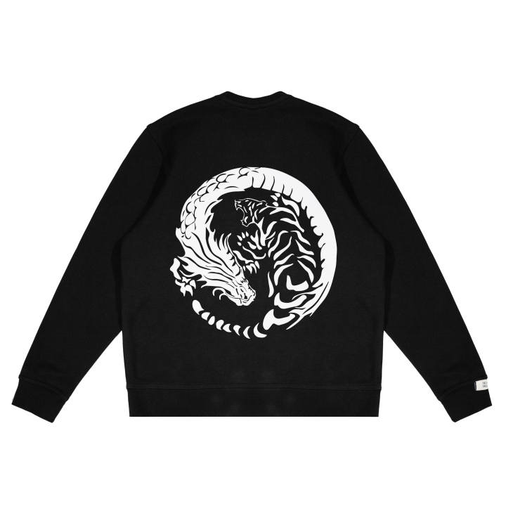 Adidas Adidas Sweatshirts Unisex Black Crew Neck Moderate Regular