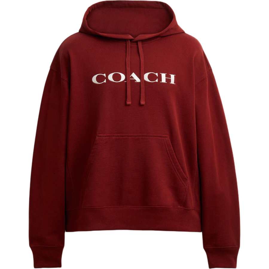 COACH COACH Sweatshirts Men's Syrah Grape Hooded Moderate Regular