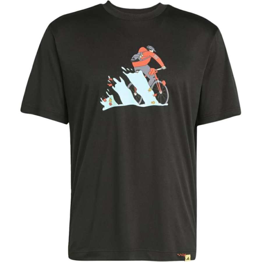 Adidas Adidas DDL BIKE T Shirt Japan Version Men's