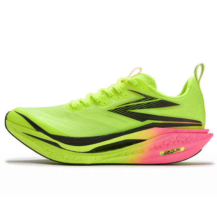 361° Flame 4 ET Low top Running Shoes Unisex Neon Solar Yellow Pink