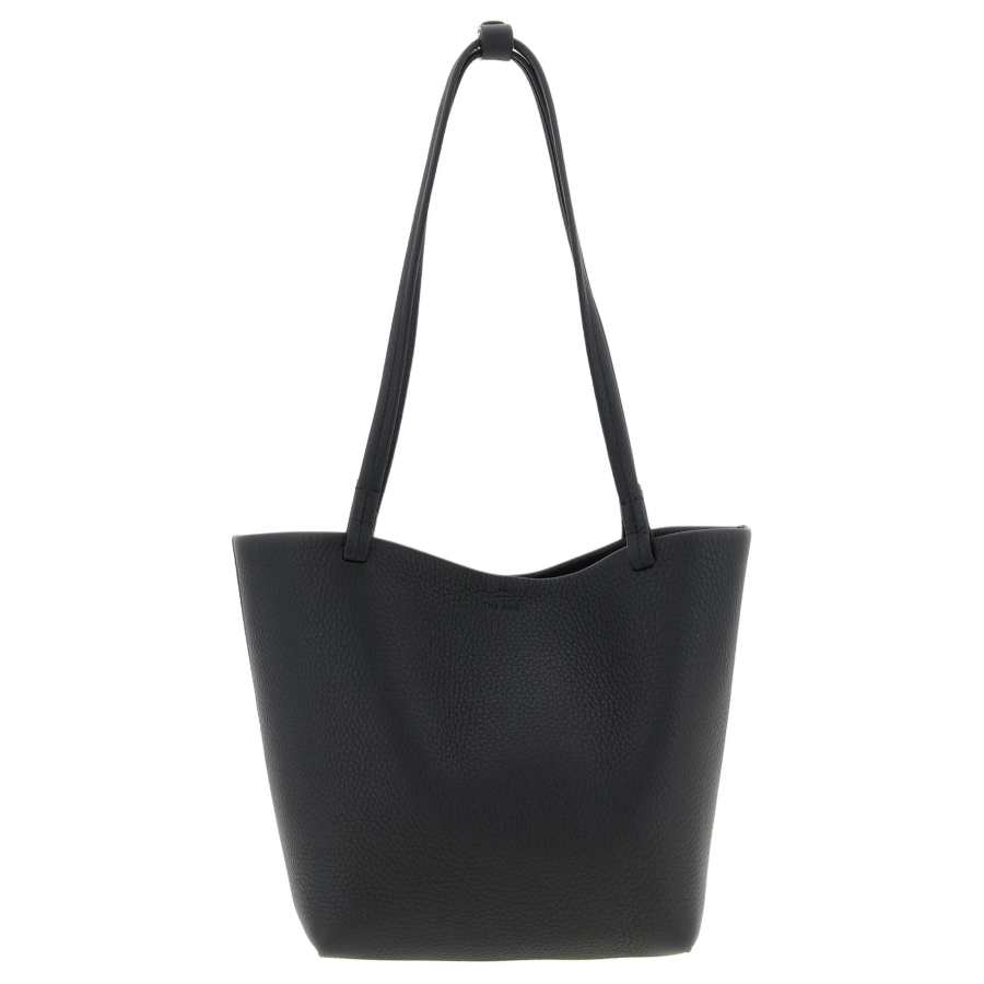 THE ROW Calfskin Tote Bag, Shopping Bag, Shoulder Bag, Handbag Medium Women's Black