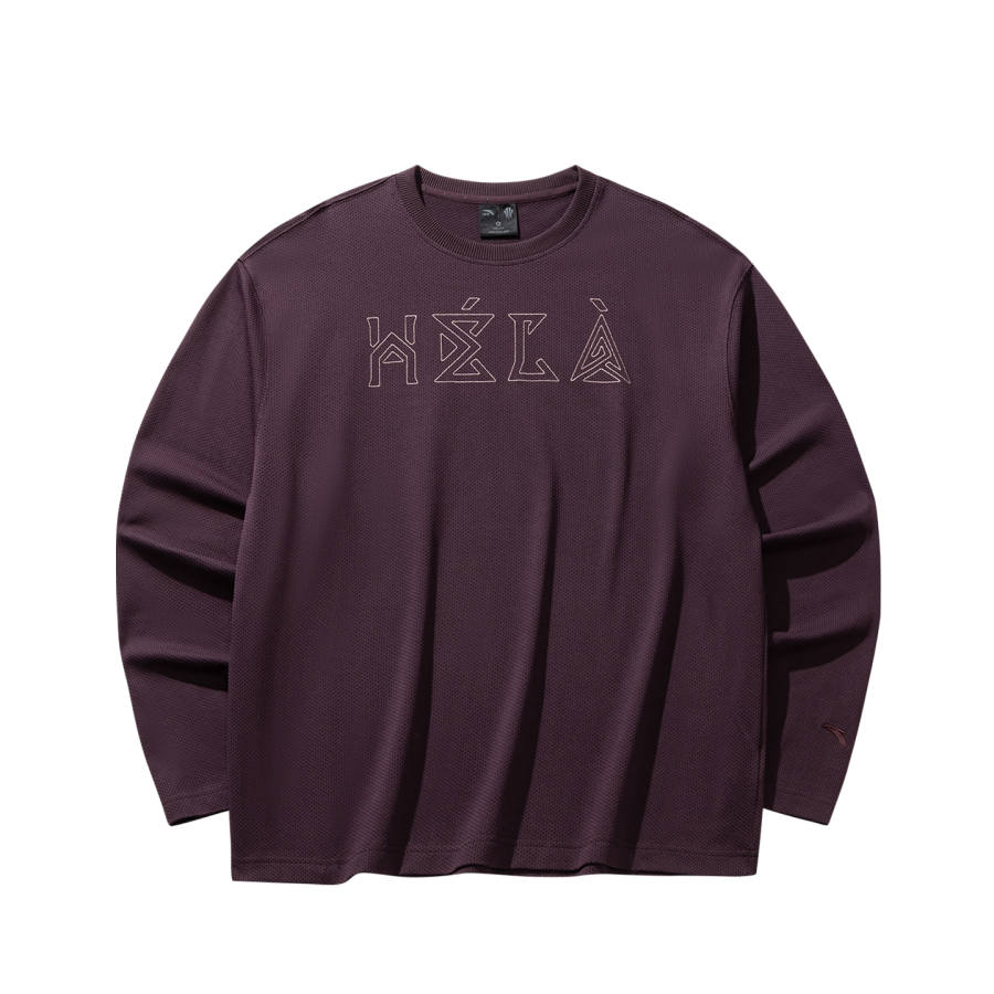 Anta T Shirt Unisex Black Brown
