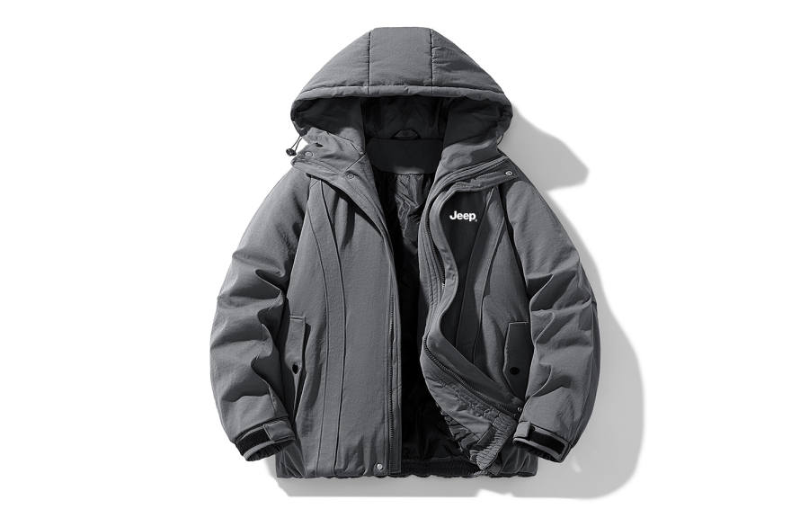 Jeep Puffer Jackets Unisex Hooded Moderate Other