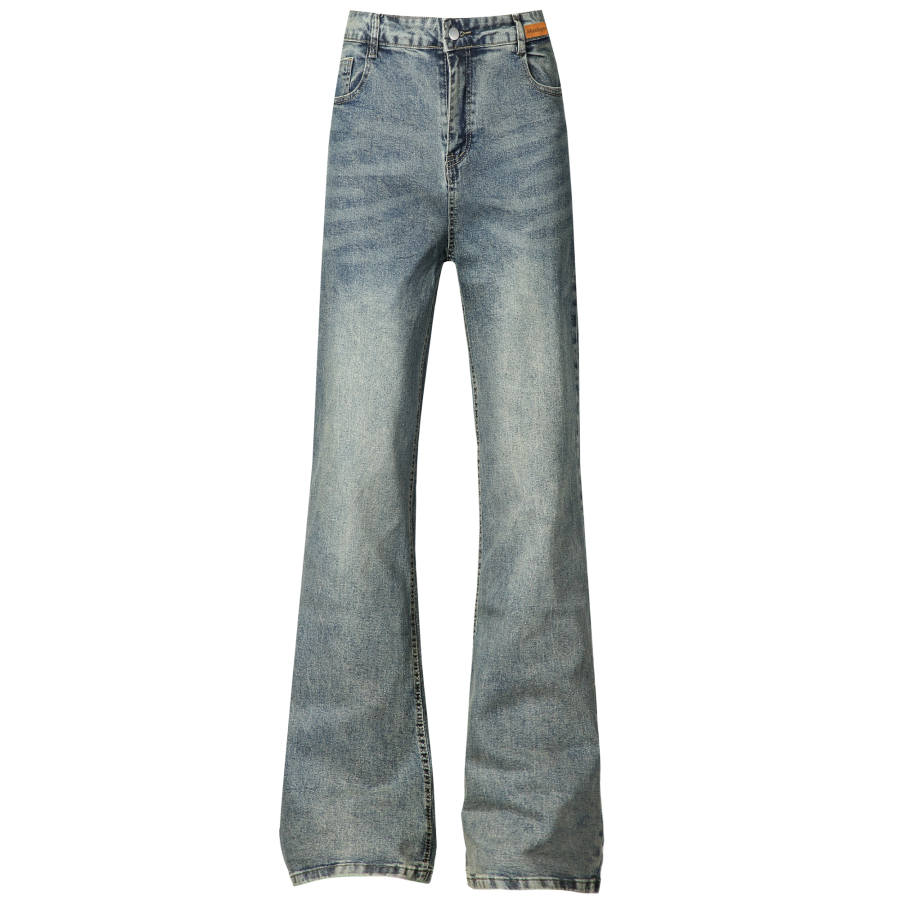 Mackyo Mackyo Jeans Unisex Thickened Straight Fit Pants