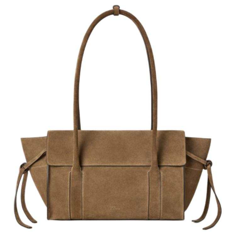 Mulberry Suede With Cow Leather Handbag Women's Brown