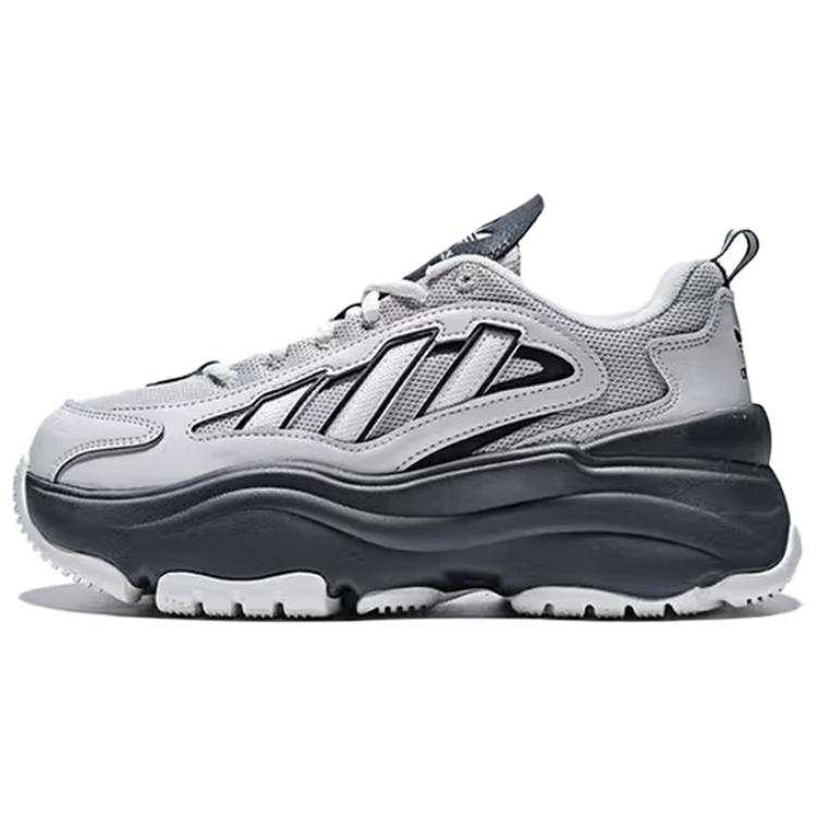 Adidas Originals OZGAIA Height Increasing Low top Chunky Sneakers Women's Black White