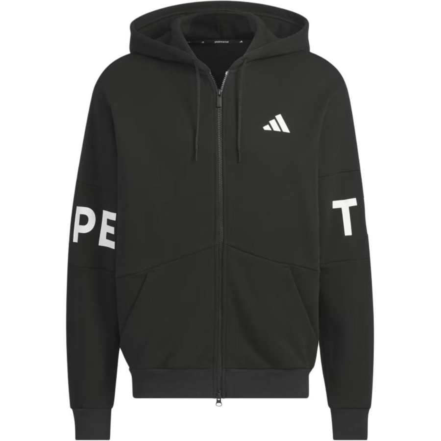 Adidas Adidas SWEAT M WORD FZ Sweatshirt Japan Version Men's