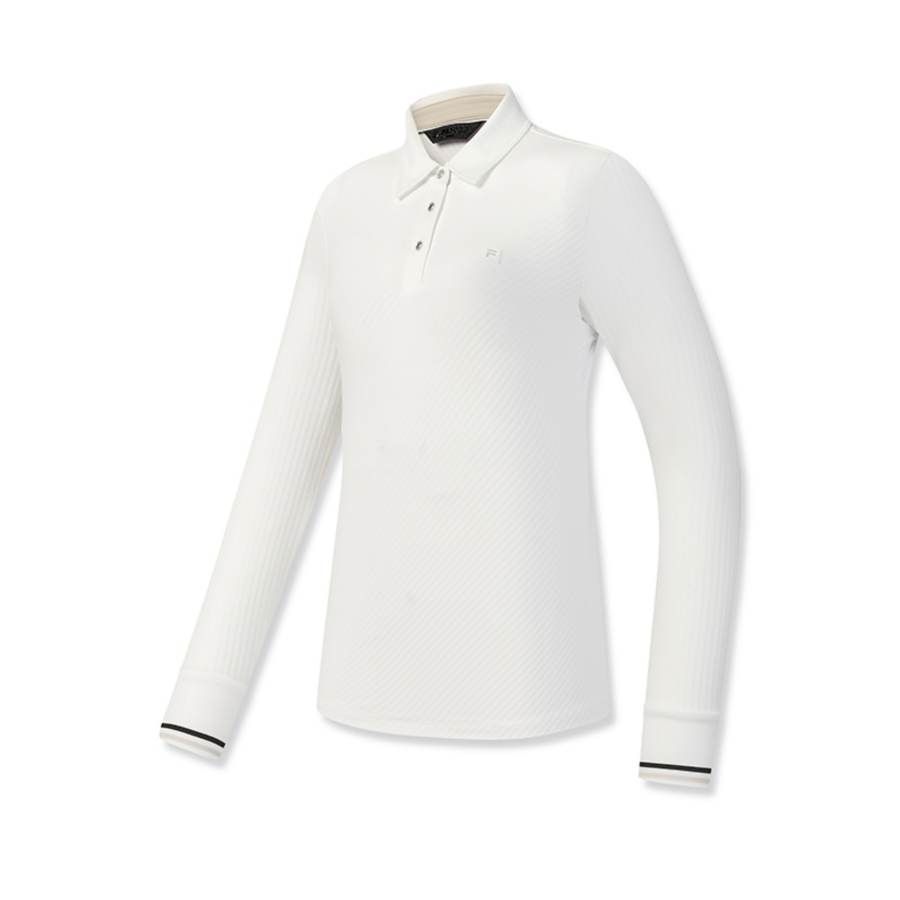 FILA Golf Polo Shirt Women's Jade White