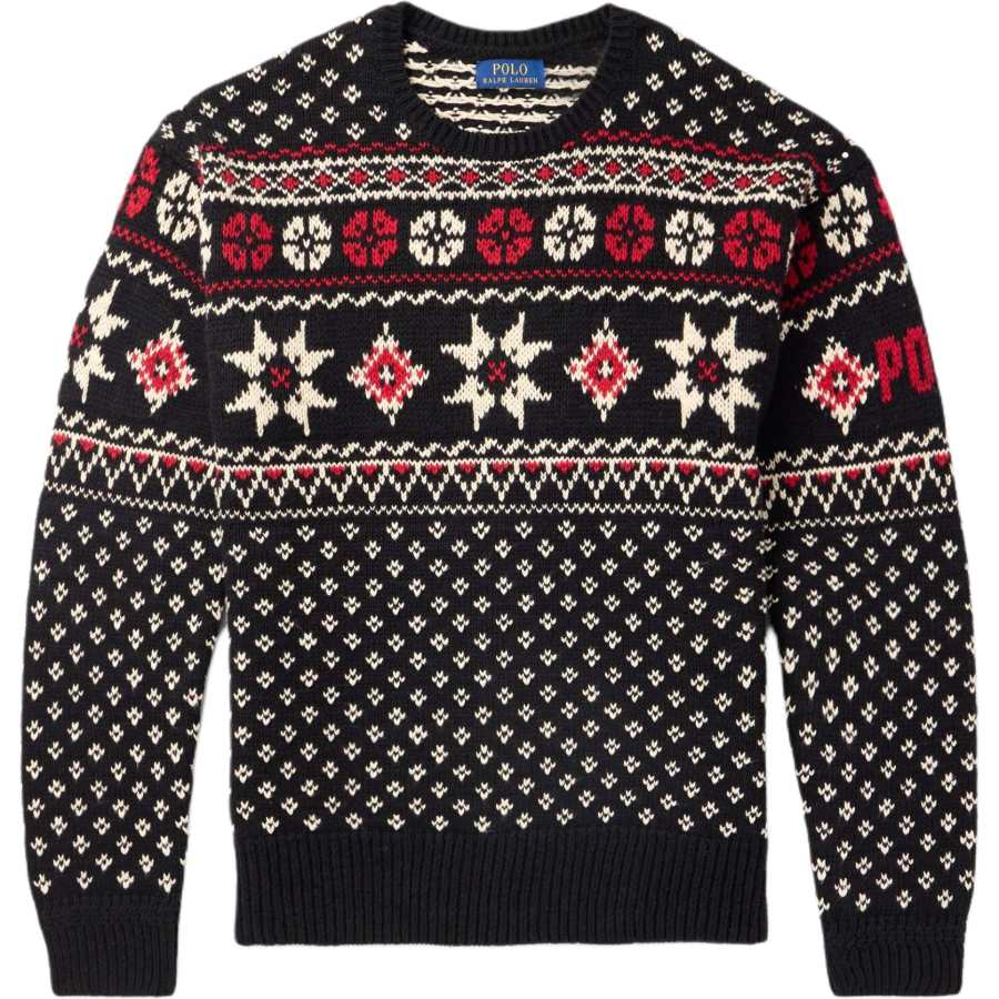 Polo Ralph Lauren fair-isle pattern crew-neck sweater