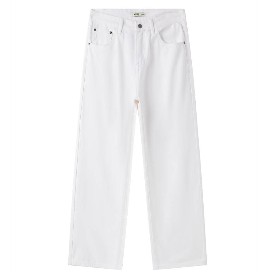 Jeep Casual Pants Unisex Thickened And Fleece Lined Straight Fit Pants