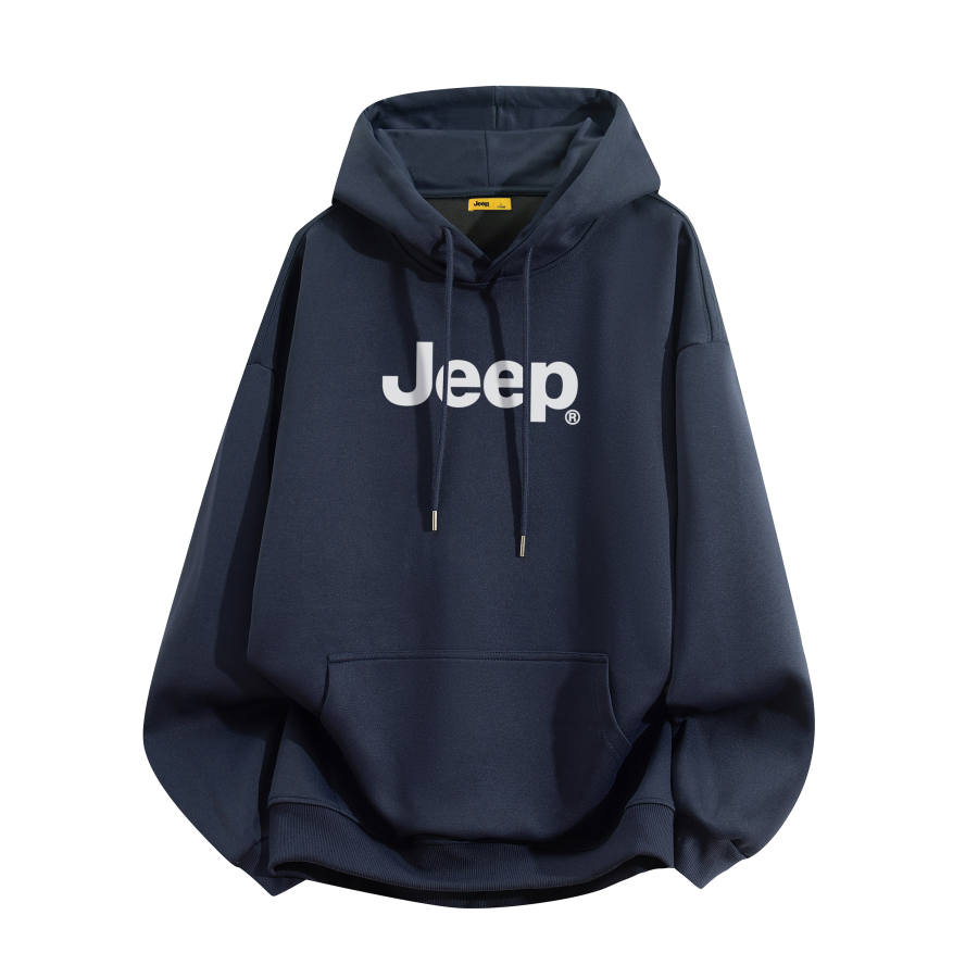 Jeep Sweatshirts Unisex Hooded Thickened Heavyweight