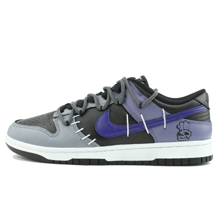 Nike Nike Dunk Dark Night Phantom Abrasion Resistant Abrasion Resistant Low top Skateboard Shoes Men's Purple