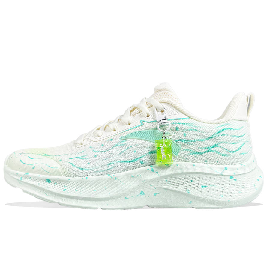 Anta Wander 2 Abrasion Resistant Breathable Low top Casual Running Shoes Women's Light Green