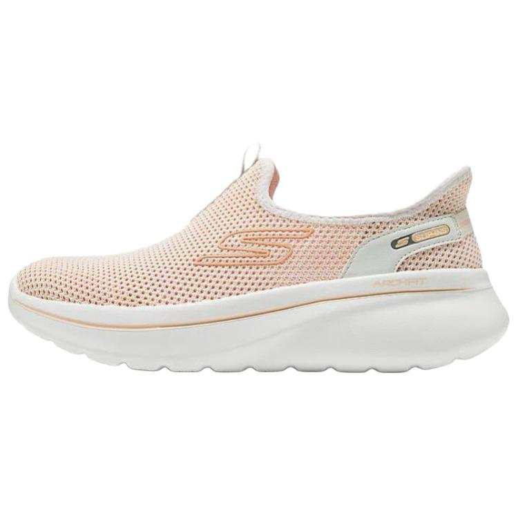 Skechers GO WALK Comfortable And Lightweight Abrasion Resistant Walking Shoes Women's Orange
