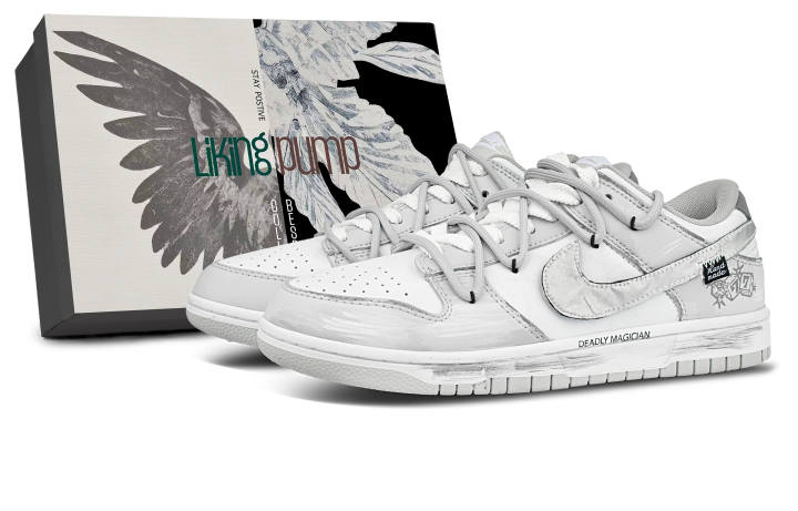 Nike Nike Dunk Quick Dry Low top Skateboard Shoes Unisex White