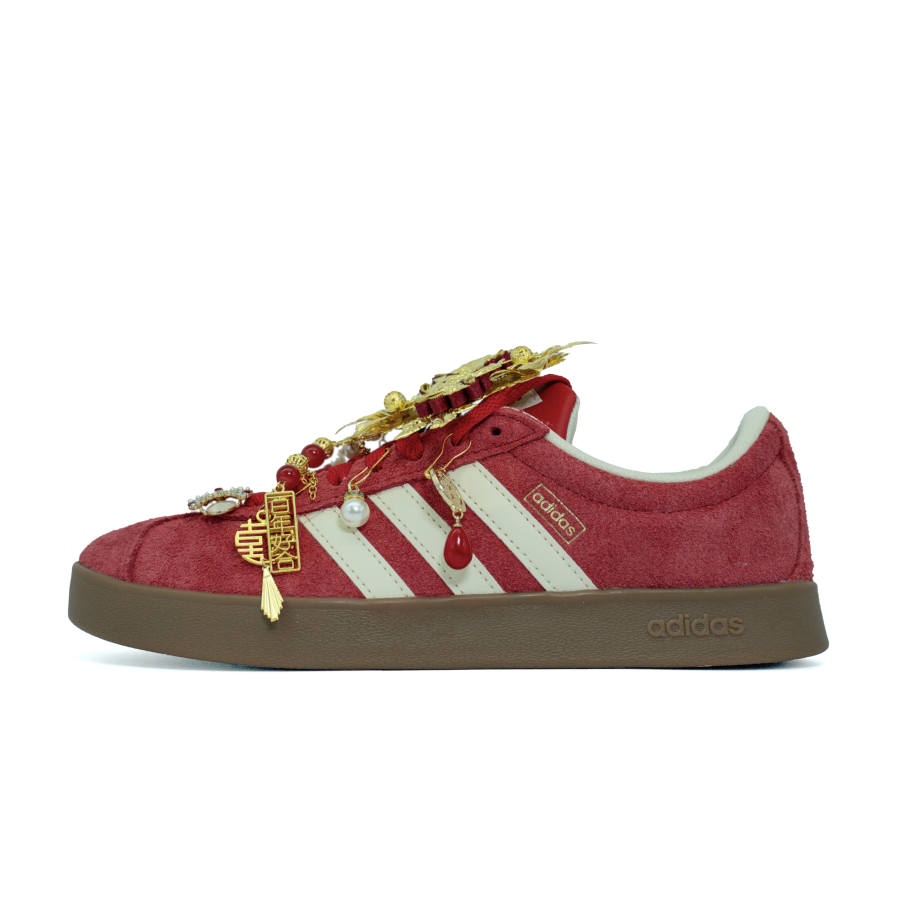 Adidas Adidas Vl Court Classic Married In Harmony Cushioning, Wear Resistant Low top Chinese Fashion Trend Skateboard Shoes