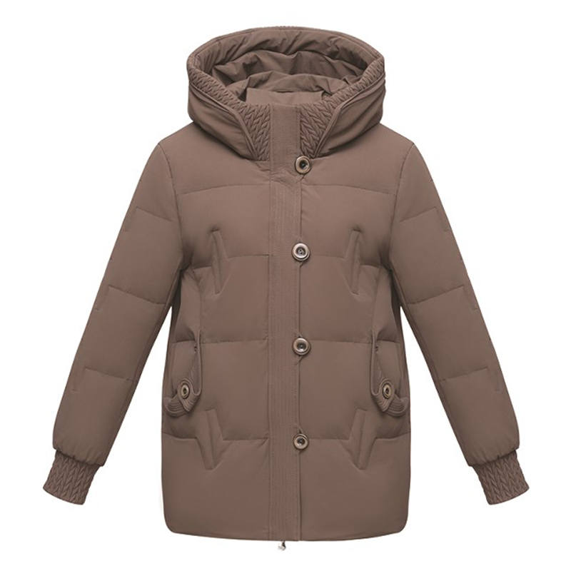 YALU Down Jackets Women's Hooded Moderate Other