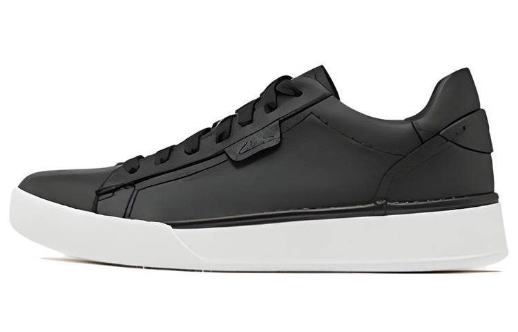 Clarks Skateboard Shoes Women's Low Top Black
