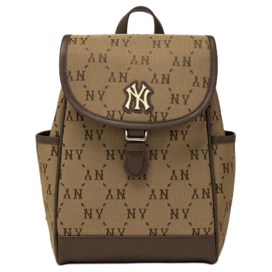 MLB MLB Polyester Backpack Unisex Brown