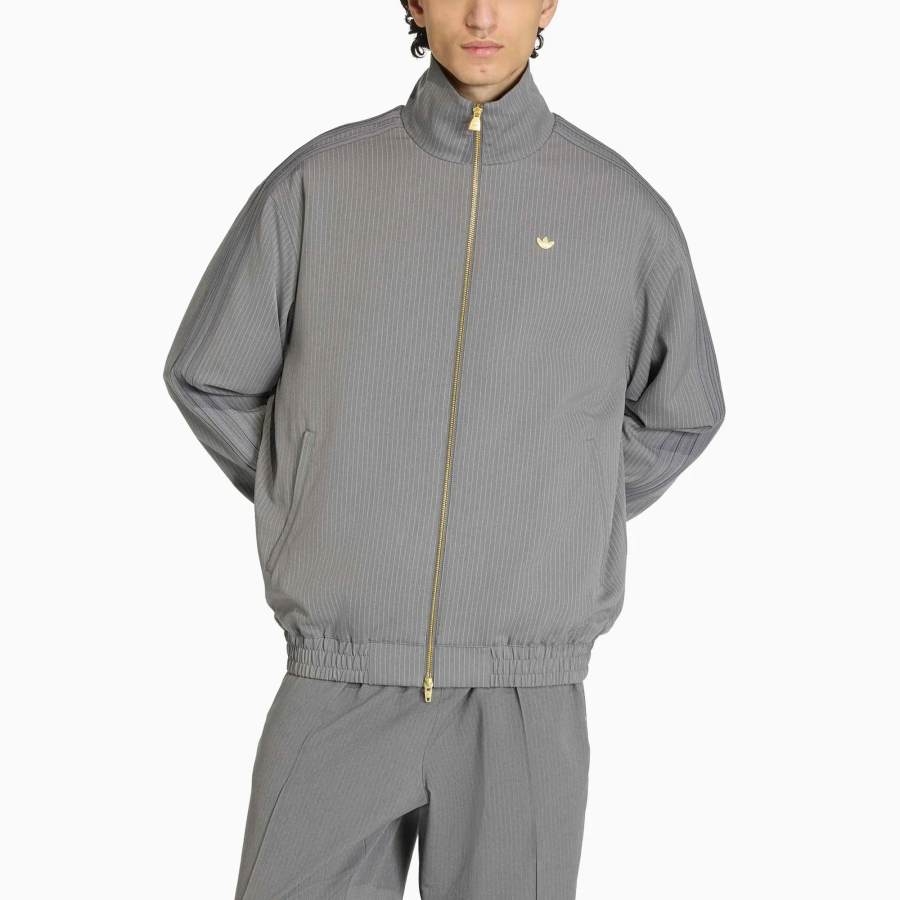 Adidas Originals pinstripe zip sweatshirt