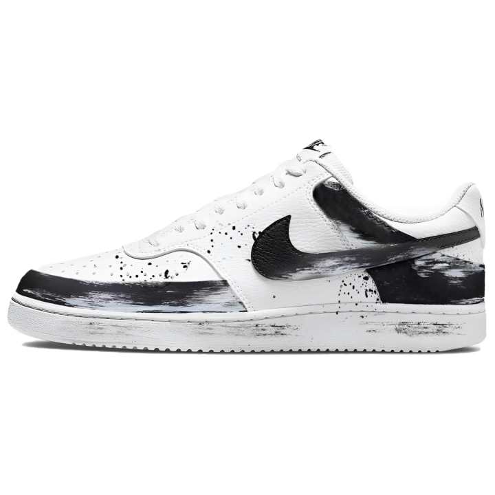 Nike Nike Court Vision 1 Nemo Us Abrasion Resistant Low top Skateboard Shoes Men's Blue White